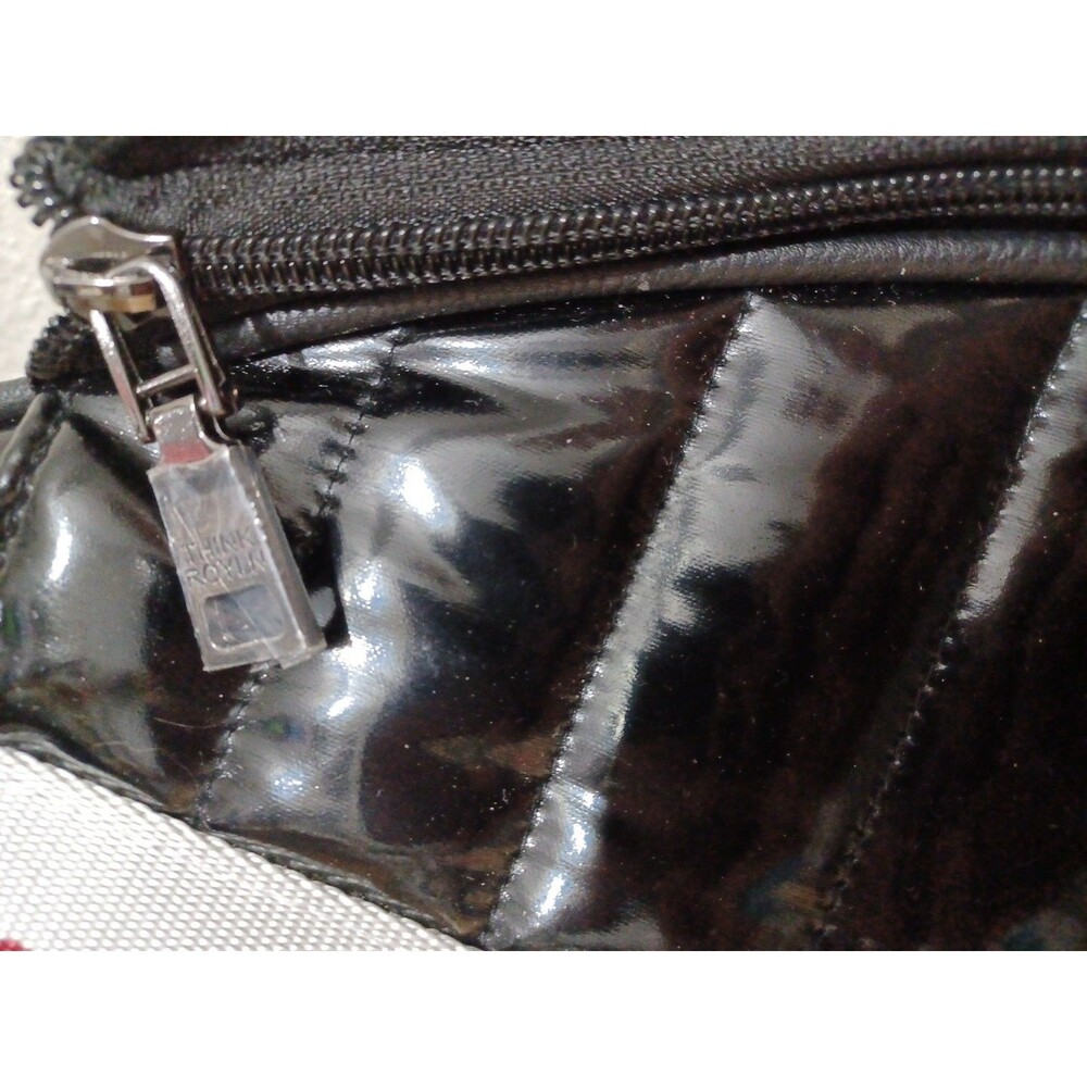 Anthropologie Black red Tennis Bag and bag set By Think Royln - Picture 4 of 13